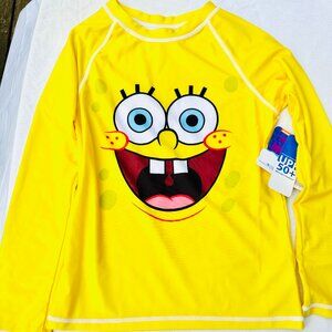SpongeBob Square Pants Youth Boys Rashguard
